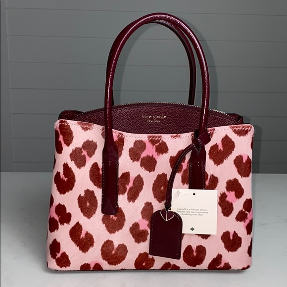 Kate Spade Margaux Haircalf Medium Satchel NWT